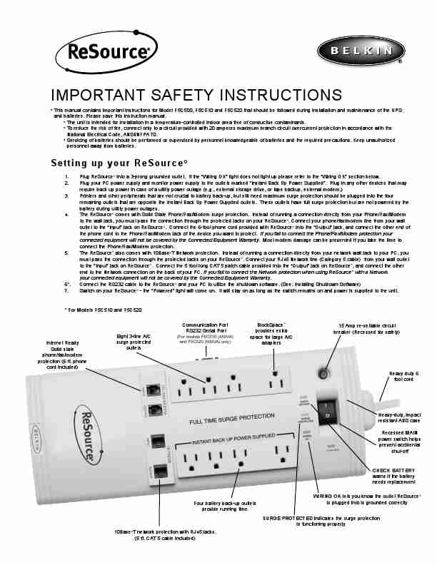 Belkin Surge Protector F5C510-page_pdf